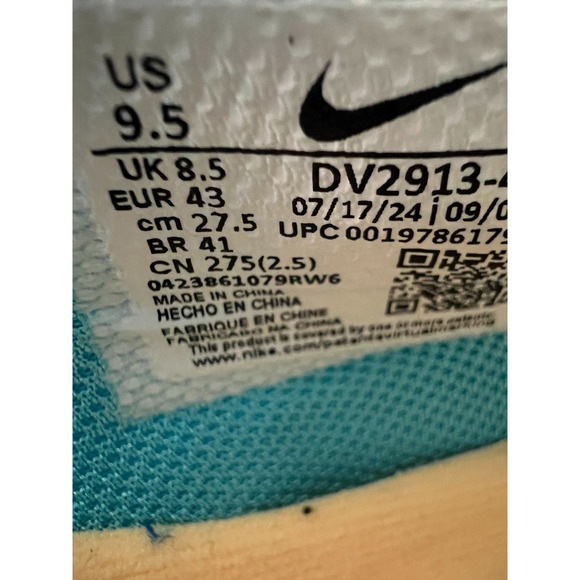 Nike GT Cut 3 Furious Blue Men Basketball DV2913-404 Size 9.5 New main image 6